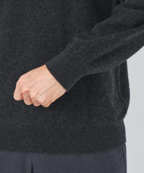 green label relaxing（グリーンレーベルリラクシング）の「カシミヤシルク テンジク クルーネック ニット（ニット/セーター・メンズ・ライトグレー/コバルトブルー/ダークグレー・M/S/XL/L）」の9枚目の写真