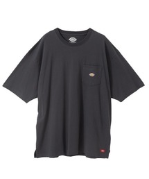 BIGサイズ胸ポケットクルーネックTEE