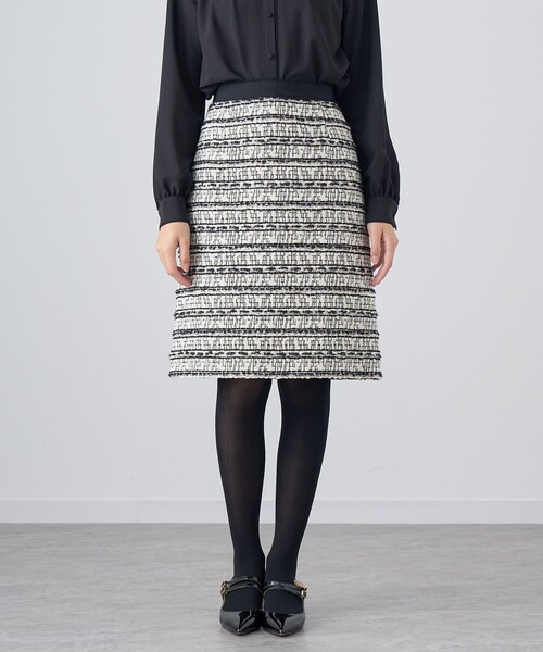 ANAYI（アナイ）の「【セットアップ対応商品】ラメフリンジツイード