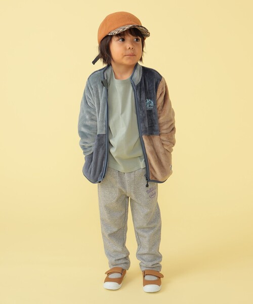 BEAMS mini（ビームスミニ）の「BEAMS mini / スマイル スウェット パンツ 23FW（90～150cm）（スウェットパンツ・キッズ・ネイビー/ライトグレー/ブルー系その他3・150/100/120/110/140/130/90）」の4枚目の写真