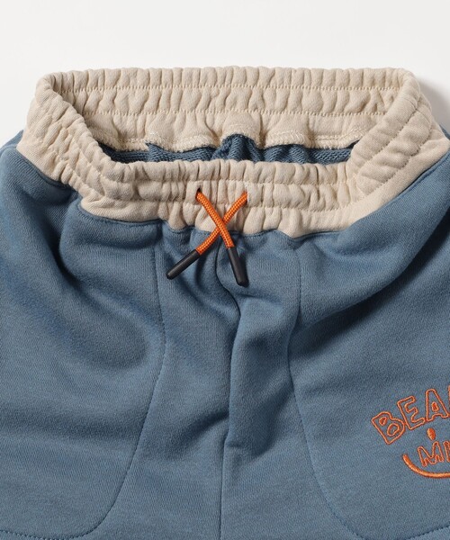BEAMS mini（ビームスミニ）の「BEAMS mini / スマイル スウェット パンツ 23FW（90～150cm）（スウェットパンツ・キッズ・ネイビー/ライトグレー/ブルー系その他3・150/100/120/110/140/130/90）」の5枚目の写真