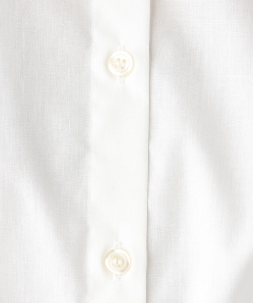 LEPSIM（レプシィム）の「スタンドネックボリュームスリーブシャツ　908829（シャツ/ブラウス・レディース・ライトブルー/ライトピンク/オフホワイト/ベージュ・FREE）」の19枚目の写真