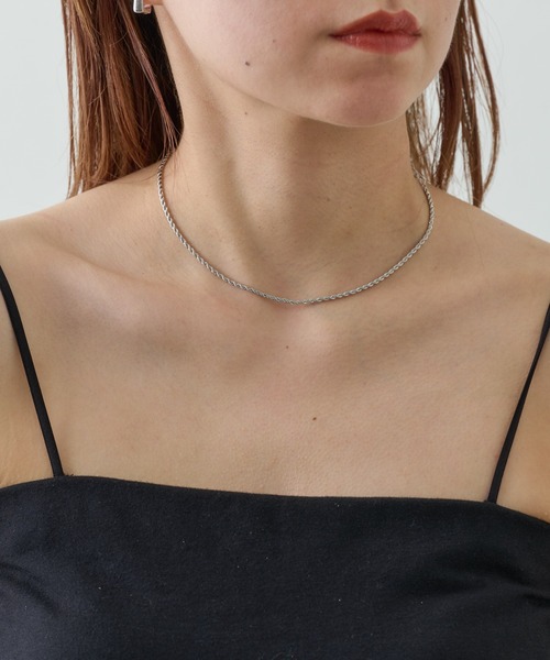 COLONY 2139（コロニートゥーワンスリーナイン）の「コイン×ツイストチェーンネックレス（ネックレス・レディース・ゴールド/シルバー・FREE）」の17枚目の写真