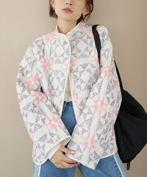 SLOBE IENA - 【完売品】SLOBE citron. 2WAYアメリカンキルトブルゾン セール】SLOBE citron. 2WAYアメリカンキルトブルゾン（ブルゾン