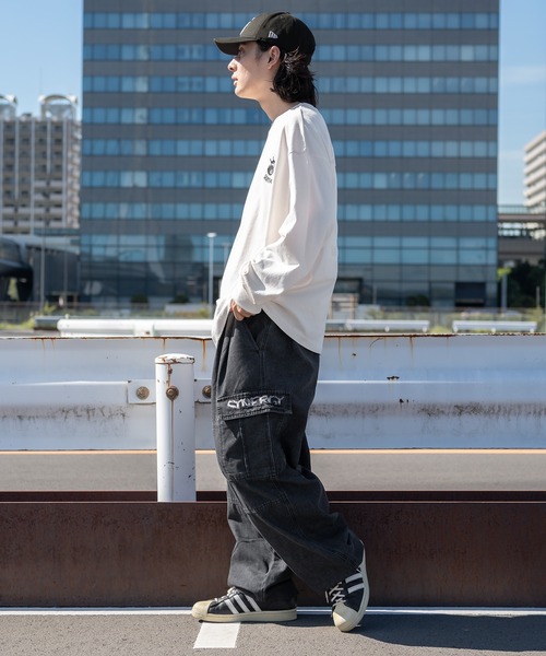 kutir（クティール）の「刺繍入りアソートダブルニーカーゴパンツ（カーゴパンツ・メンズ・グレー/ブラック系その他/ブラック・SMALL/LARGE/MEDIUM）」の16枚目の写真