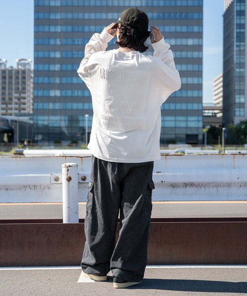 kutir（クティール）の「刺繍入りアソートダブルニーカーゴパンツ（カーゴパンツ・メンズ・グレー/ブラック系その他/ブラック・SMALL/LARGE/MEDIUM）」の17枚目の写真