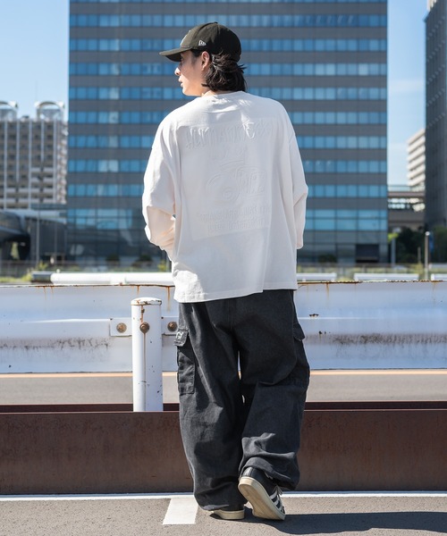 kutir（クティール）の「刺繍入りアソートダブルニーカーゴパンツ（カーゴパンツ・メンズ・グレー/ブラック系その他/ブラック・SMALL/LARGE/MEDIUM）」の18枚目の写真