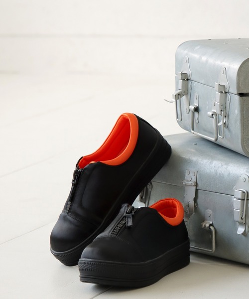 antiqua（アンティカ）の「MA-1スニーカー（スニーカー・レディース・ブラック・S/M/L/LL）」の9枚目の写真