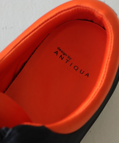 antiqua（アンティカ）の「MA-1スニーカー（スニーカー・レディース・ブラック・S/M/L/LL）」の16枚目の写真