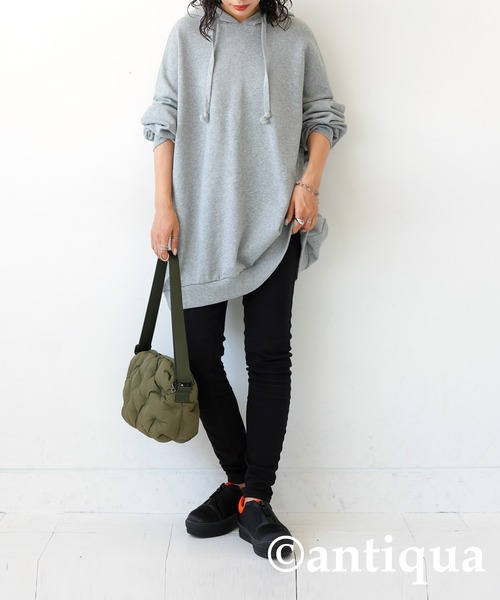 antiqua（アンティカ）の「MA-1スニーカー（スニーカー・レディース・ブラック・S/M/L/LL）」の3枚目の写真