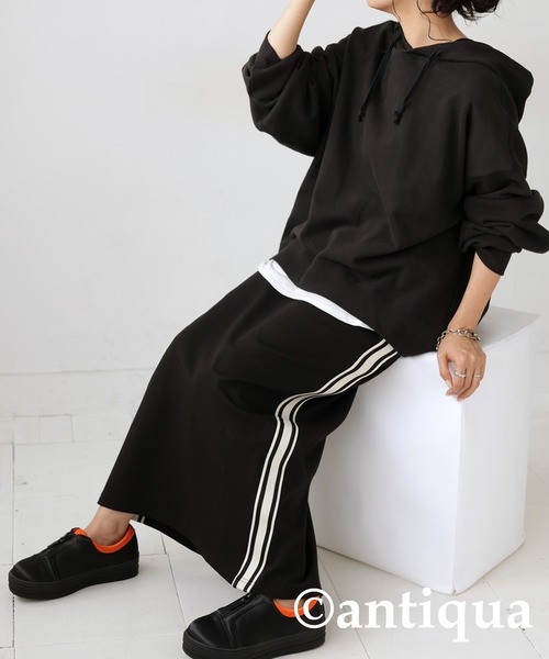 antiqua（アンティカ）の「MA-1スニーカー（スニーカー・レディース・ブラック・S/M/L/LL）」の21枚目の写真