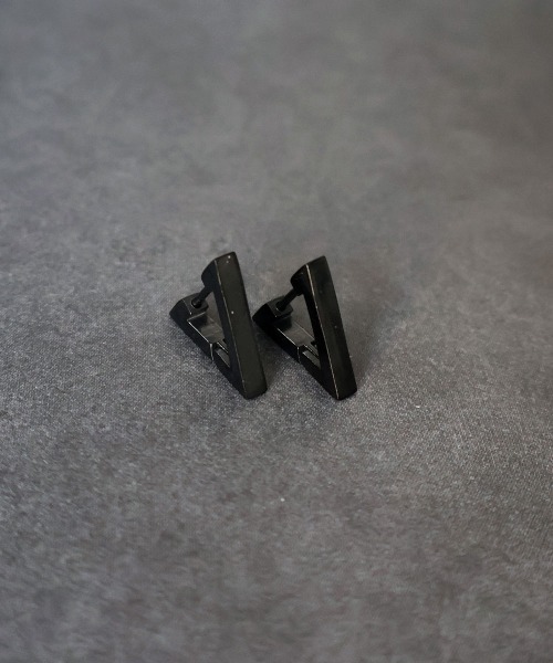 4INT.(フォイント)の「デザインフープ ピアス / サージカルステンレス316L (金属アレルギー対応)(ピアス(両耳用)・メンズ・B/G/A/H/C/D/E/F/I/L/K/J・FREE)」の9枚目の写真