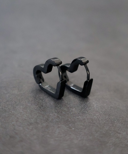 4INT.(フォイント)の「デザインフープ ピアス / サージカルステンレス316L (金属アレルギー対応)(ピアス(両耳用)・メンズ・B/G/A/H/C/D/E/F/I/L/K/J・FREE)」の21枚目の写真