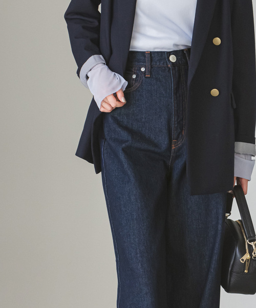 Noble(ノーブル)の「《追加》【NEED BY heritage】 LUNA(ネイビー)(デニムパンツ・レディース・ネイビー・26/25/24/23)」の3枚目の写真
