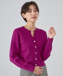 ANAYI | メリノウールビジュー釦　カーディガン(カーディガン/ボレロ)