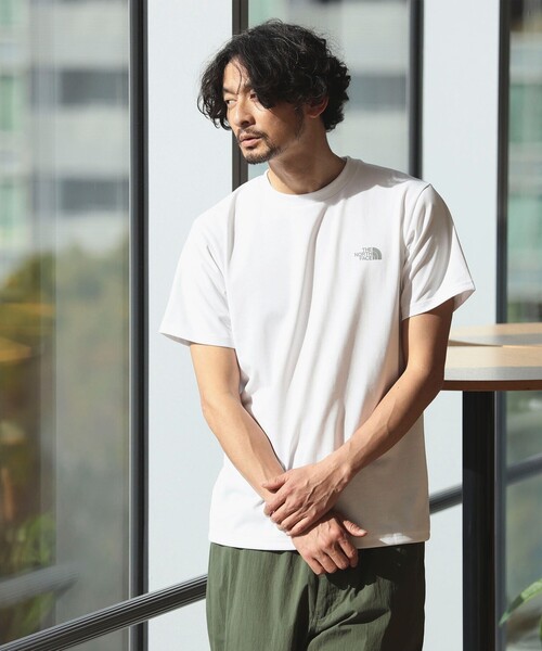THE NORTH FACE / ショートスリーブ スクエアマウンテンロゴ Tシャツ（Tシャツ/カットソー）｜THE NORTH FACE（ザノースフェイス）