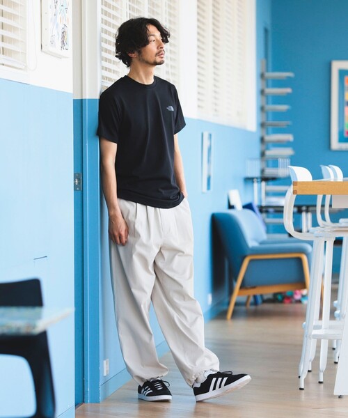 THE NORTH FACE / ショートスリーブ スクエアマウンテンロゴ Tシャツ（Tシャツ/カットソー）｜THE NORTH FACE（ザノースフェイス）