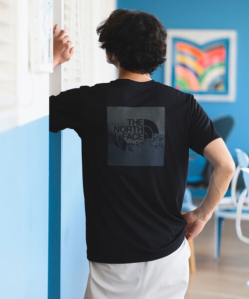 THE NORTH FACE / ショートスリーブ スクエアマウンテンロゴ Tシャツ（Tシャツ/カットソー）｜THE NORTH FACE（ザノースフェイス）
