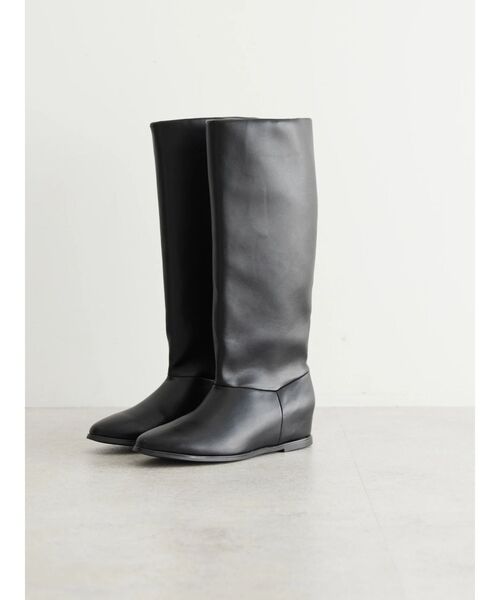 AMERICAN HOLIC(アメリカンホリック)の「インヒールストレッチロングブーツ(ブーツ・レディース・ブラック・L/M/S)」の3枚目の写真