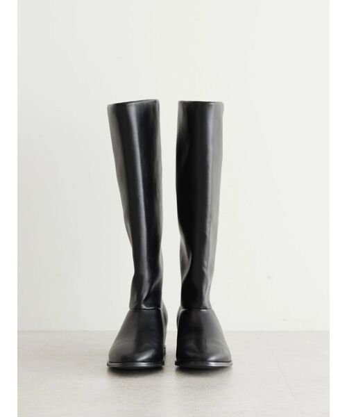 AMERICAN HOLIC(アメリカンホリック)の「インヒールストレッチロングブーツ(ブーツ・レディース・ブラック・L/M/S)」の4枚目の写真