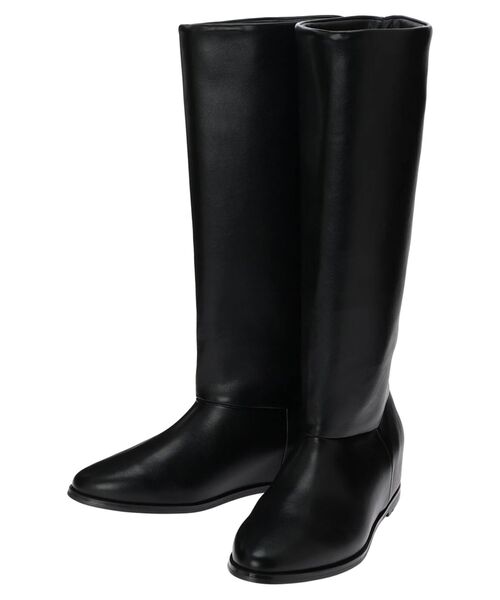 AMERICAN HOLIC(アメリカンホリック)の「インヒールストレッチロングブーツ(ブーツ・レディース・ブラック・L/M/S)」の10枚目の写真