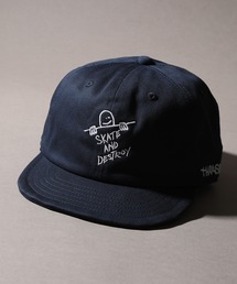 THRASHER（スラッシャー）の「【THRASHER/スラッシャー】×【Mark Gonzales/マーク ゴンザレス】アート刺繍 アンパイア ショートブリム キャップ（キャップ）」