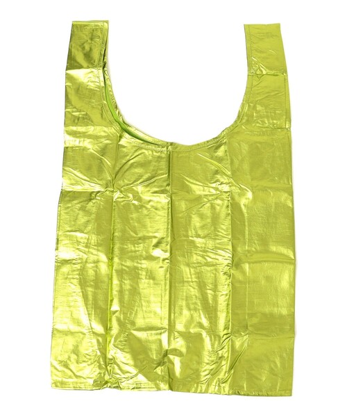 BAGGU(バグー)の「BAGGU:スタンダード メタリック(エコバッグ/サブバッグ・レディース・シルバー/ライトグリーン/ゴールド/ピンク・ONE SIZE)」の5枚目の写真