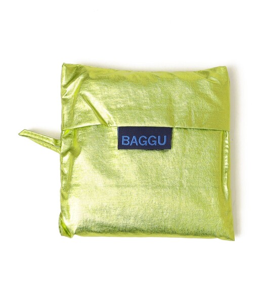 BAGGU(バグー)の「BAGGU:スタンダード メタリック(エコバッグ/サブバッグ・レディース・シルバー/ライトグリーン/ゴールド/ピンク・ONE SIZE)」の10枚目の写真