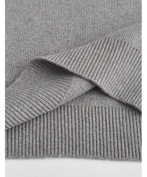 Re:EDIT（リエディ）の「[2024-25 WINTER COLLECTION][MEISM by Re:EDIT][お気に入り数5,000突破！]パールロゴニットトップス（ニット/セーター・レディース・ブラック/グレー・LARGE/MEDIUM）」の15枚目の写真