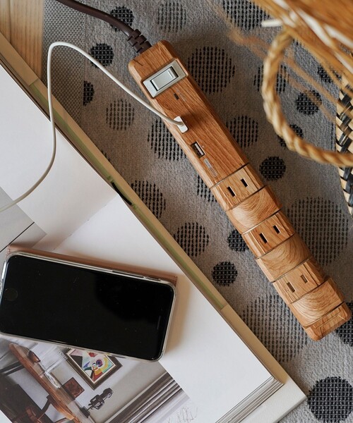 FREAK'S STORE（フリークスストア）の「Fargo/ファーゴ TAPKING USB AC6 USB2/AC6個口 3.4A USB2ポート（生活家電・レディース・ベージュ・ONE SIZE）」の10枚目の写真