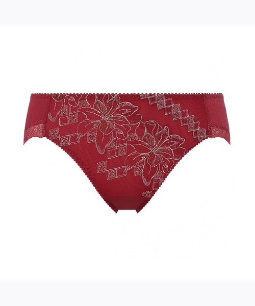 AMOSTYLE BY Triumph(アモスタイルバイトリンプ)の「レギュラーショーツ キス ザ ミラー AMST1451 Hikini JX(ショーツ・レディース・グレー/レッド/ホワイト/ブルー・M/L)」の1枚目の写真