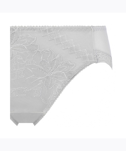 AMOSTYLE BY Triumph(アモスタイルバイトリンプ)の「レギュラーショーツ キス ザ ミラー AMST1451 Hikini JX(ショーツ・レディース・グレー/レッド/ホワイト/ブルー・M/L)」の6枚目の写真