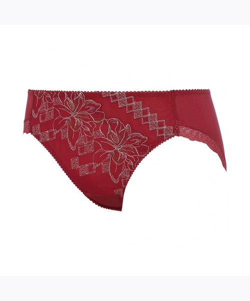 AMOSTYLE BY Triumph(アモスタイルバイトリンプ)の「レギュラーショーツ キス ザ ミラー AMST1451 Hikini JX(ショーツ・レディース・グレー/レッド/ホワイト/ブルー・M/L)」の9枚目の写真