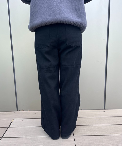 BROKEN BASE(ブロークンベース)の「コットンニーラインイージーパンツ(その他パンツ・メンズ・ブラック/アイボリー・MEDIUM/LARGE)」の17枚目の写真