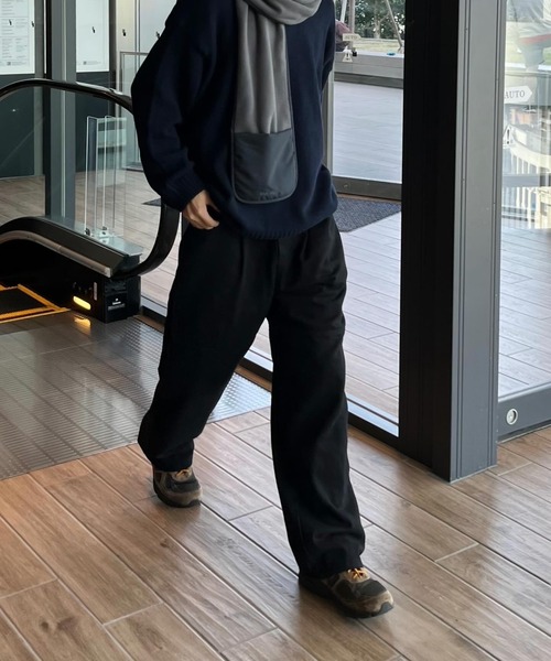 BROKEN BASE(ブロークンベース)の「コットンニーラインイージーパンツ(その他パンツ・メンズ・ブラック/アイボリー・MEDIUM/LARGE)」の19枚目の写真