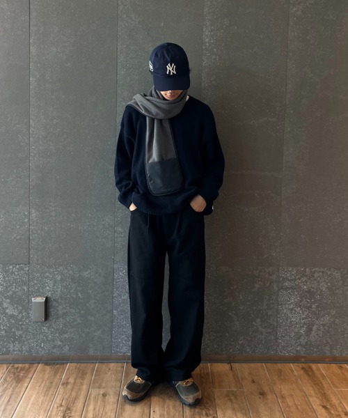 BROKEN BASE(ブロークンベース)の「コットンニーラインイージーパンツ(その他パンツ・メンズ・ブラック/アイボリー・MEDIUM/LARGE)」の21枚目の写真