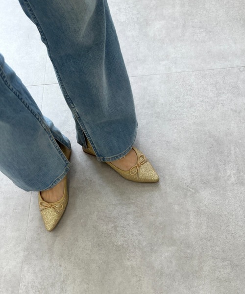 ポインテッドトゥラメバレエシューズ 41115（バレエシューズ）｜ORiental TRaffic（オリエンタルトラフィック）