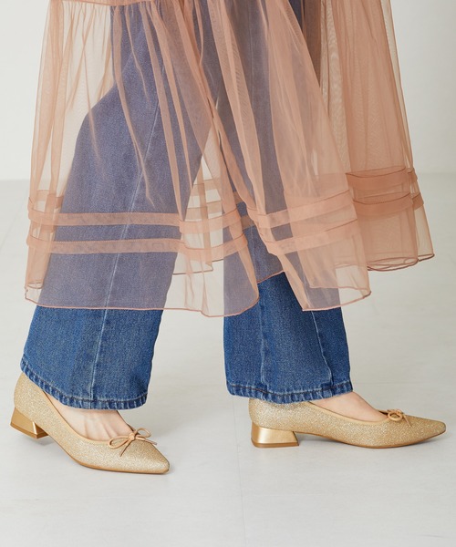 ポインテッドトゥラメバレエシューズ 41115（バレエシューズ）｜ORiental TRaffic（オリエンタルトラフィック）