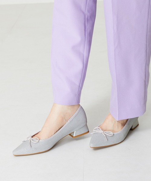 ポインテッドトゥラメバレエシューズ 41115（バレエシューズ）｜ORiental TRaffic（オリエンタルトラフィック）