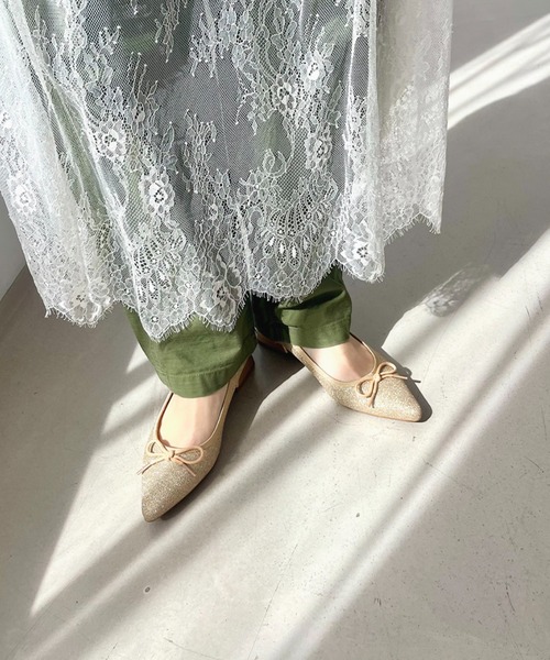 ポインテッドトゥラメバレエシューズ 41115（バレエシューズ）｜ORiental TRaffic（オリエンタルトラフィック）