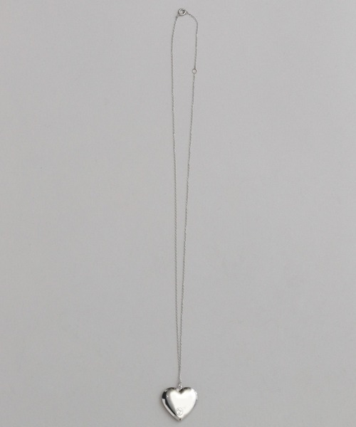 A part by（アパートバイ）の「ＳＵＳ／ハートロケットネックレス（ネックレス・レディース・シルバー/ゴールド・FREE）」の3枚目の写真