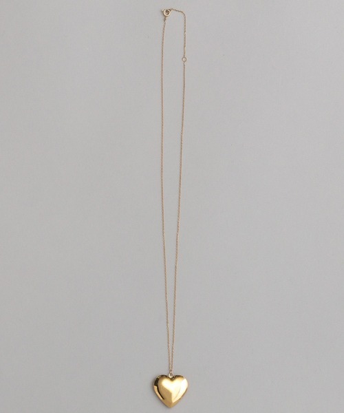 A part by（アパートバイ）の「ＳＵＳ／ハートロケットネックレス（ネックレス・レディース・シルバー/ゴールド・FREE）」の4枚目の写真