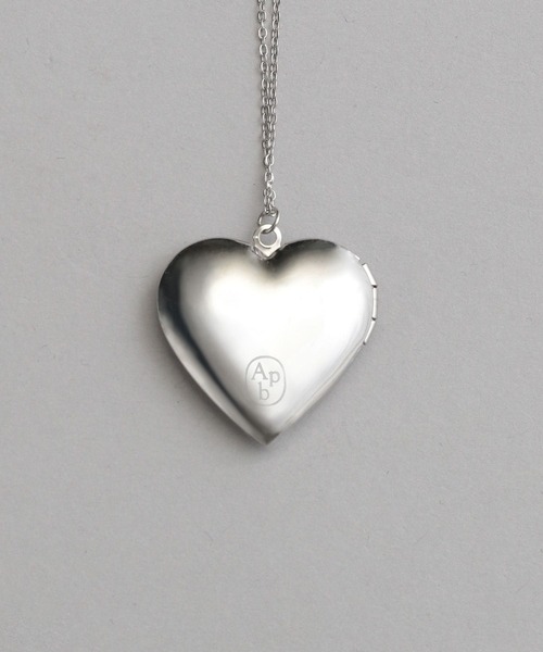 A part by（アパートバイ）の「ＳＵＳ／ハートロケットネックレス（ネックレス・レディース・シルバー/ゴールド・FREE）」の5枚目の写真