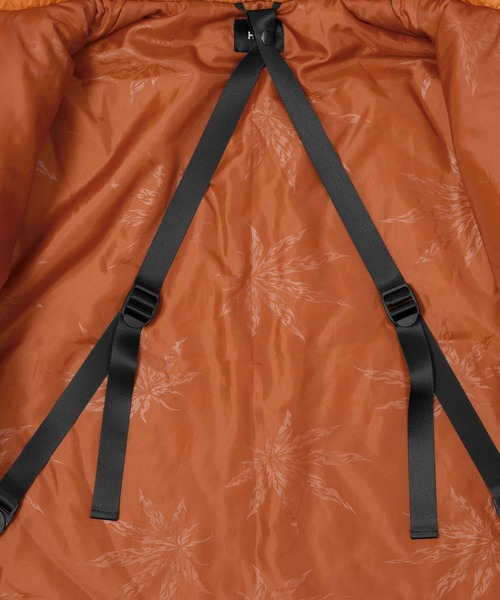 HUF（ハフ）の「STANDARD PUFFER JACKET III / HUF パファージャケット thermolite(R)（ダウンジャケット/コート・メンズ・グリーン系その他/ブラック/オレンジ系その他・SMALL/X-LARGE/LARGE/MEDIUM/XX-LARGE）」の20枚目の写真