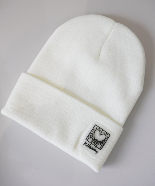Keith Haring(キース・ヘリング)の「【 Keith Haring / キースヘリング 】 アイコン ニットキャップ ビーニー(ニットキャップ/ビーニー・メンズ・ブラック/ホワイト系その他/ミント/ブラック系その他/オフホワイト/ブラウン系その他/グレー/ブラウン/グレー系その他・FREE)」の10枚目の写真