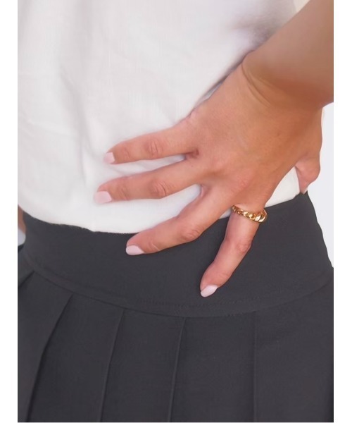 mille blanc(ミルブラン)の「メタルリング(リング・レディース・シルバー系その他4/シルバー/ゴールド系その他4/ゴールド/シルバー系その他2/シルバー系その他3/ゴールド系その他3/ゴールド系その他2・13号)」の15枚目の写真