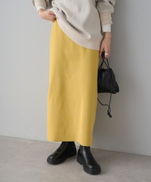 PUAL CE CIN | 【Du noir】スポンディッシュナロースカート(スカート)