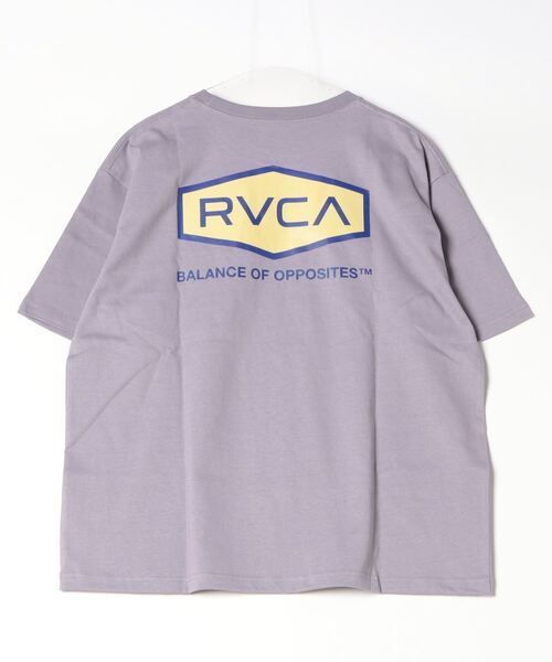 RVCA（ルーカ）の「RVCA/ルーカ バックプリントTシャツ ロゴTee オーバーサイズ BE041-225（Tシャツ/カットソー・メンズ・グレー/カーキ/ホワイト/スミクロ・L/M/S）」の12枚目の写真