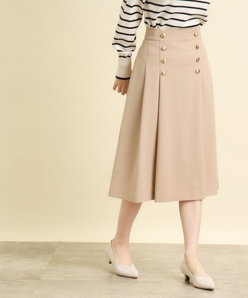 grove（グローブ）の「◆ブッチャーマリン釦スカート（スカート・レディース・ネイビー/ベージュ/ライトブルー・02/03/01/04/05）」の16枚目の写真