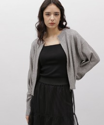 LAKOLE | 12ゲージZIPショートカーディガン / 103590(カーディガン/ボレロ)